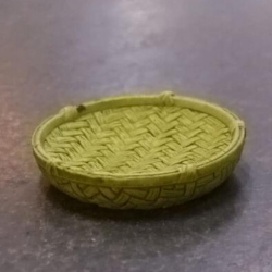 Green Bamboo Tray